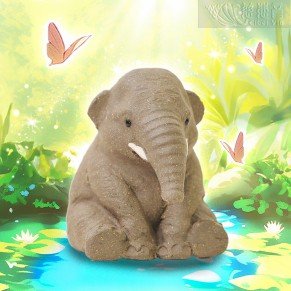 Zen Tea Pets – Baby Elephant