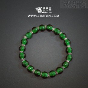 Glazed Crystal Bracelet 11-10