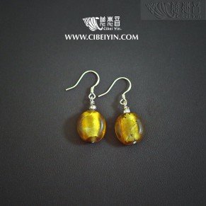 Glazed Crystal Earrings 15-10