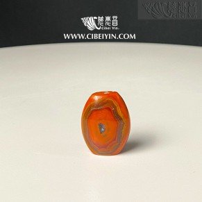 "The eyes that recognize treasure"True Fire Stone Pendant--072