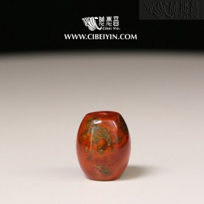 "Flowers Bloom and Wealth Comes"True Fire Stone Pendant-5-007