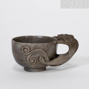 Chicken Bone Jade Cup