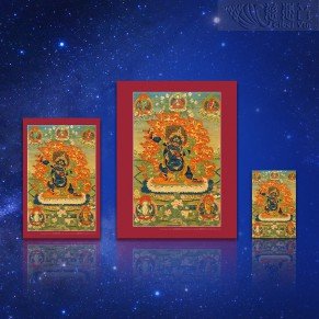 Mahakala Deity Thangka-Set