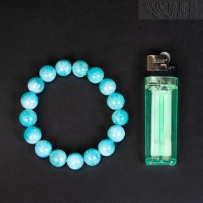 "Eastern Sapphire" Bracelet L(10-12.5mm) - Grade B