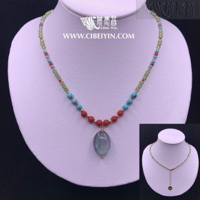 Heaven melody Tourmaline Necklace
