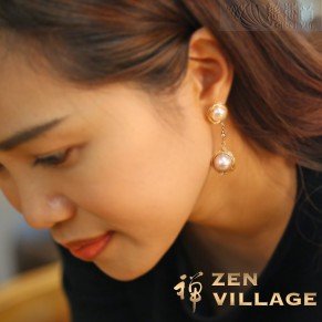 Rich and Ruyi Pearl Earrings