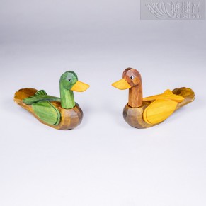 A pair of Contemporary mandarin ducks-1