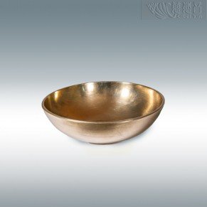 Brass gold dish-128