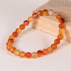 Agate Bracelet - 6mm