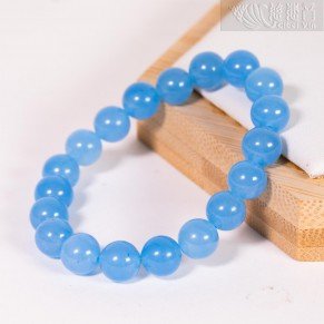 Aquamarine Bracelet - 10mm