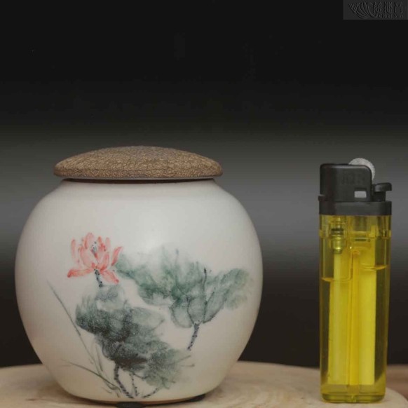 Wood-Fired Tea Jar-316