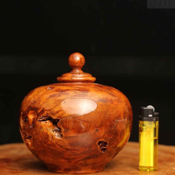 Wooden Treasure Bowl-274