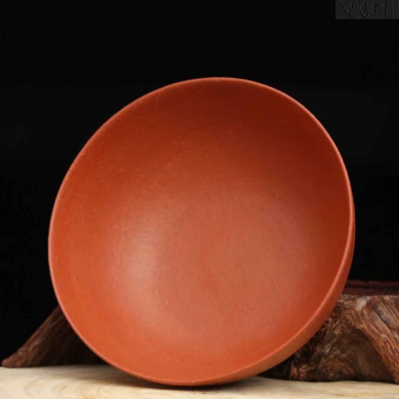 Red Clay teacups with Xia-Ji Ping stamp on bottom