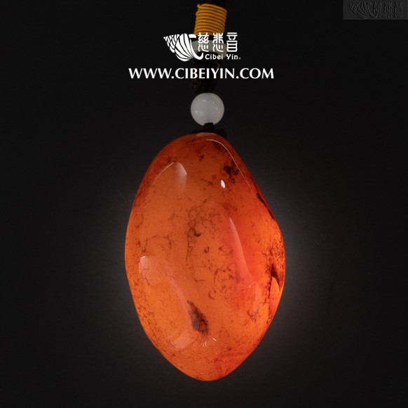 "Golden destiny in love"Agate Handheld (Extra Large)-037