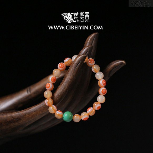 Natural Agate Heavenly Eyes bracelet 01-03 -B