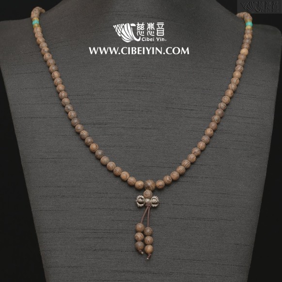 Sambo Driftwood prayer beads(6mm)