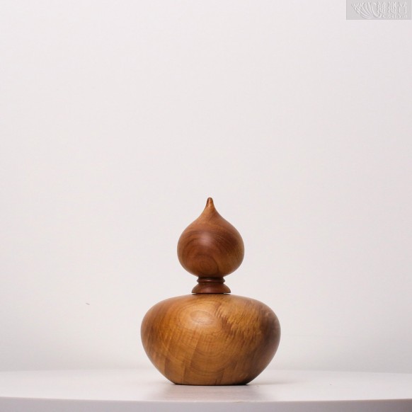 Wooden Treasure Jar-2A024