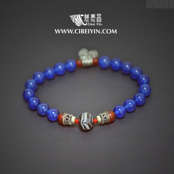Glazed Crystal Bracelet 17-23
