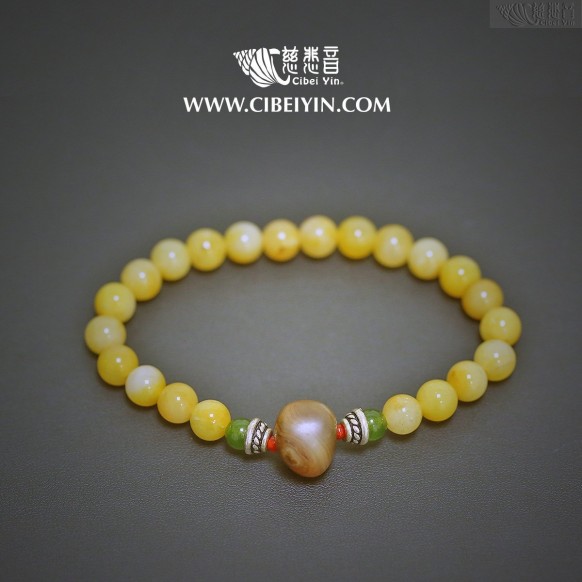 Old Agate Bracelet  22-12