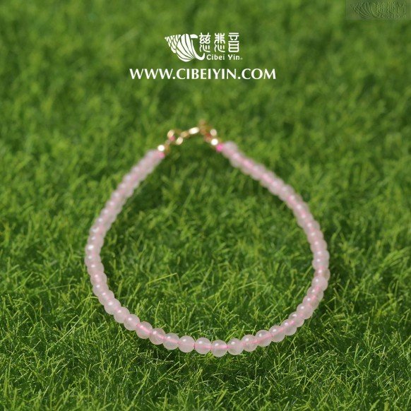 Rose Quartz Bracelet - 3mm