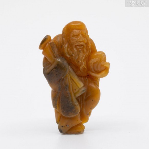 "Tianhuang Shouweng" Shoushan Stone Ornament