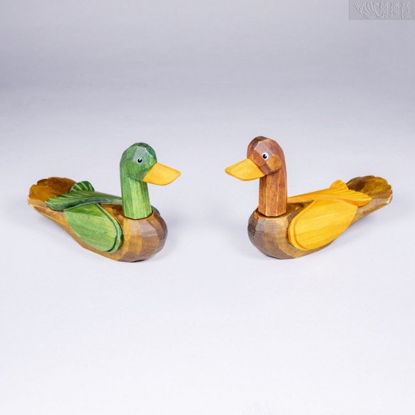 A pair of Contemporary mandarin ducks-1