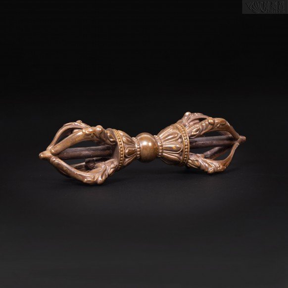 Copper Five-Strand Vajra pestles-10cm